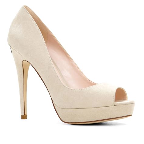 white high heels aldo.